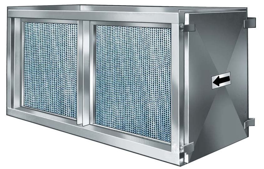 Esaplling high efficiency particulate air